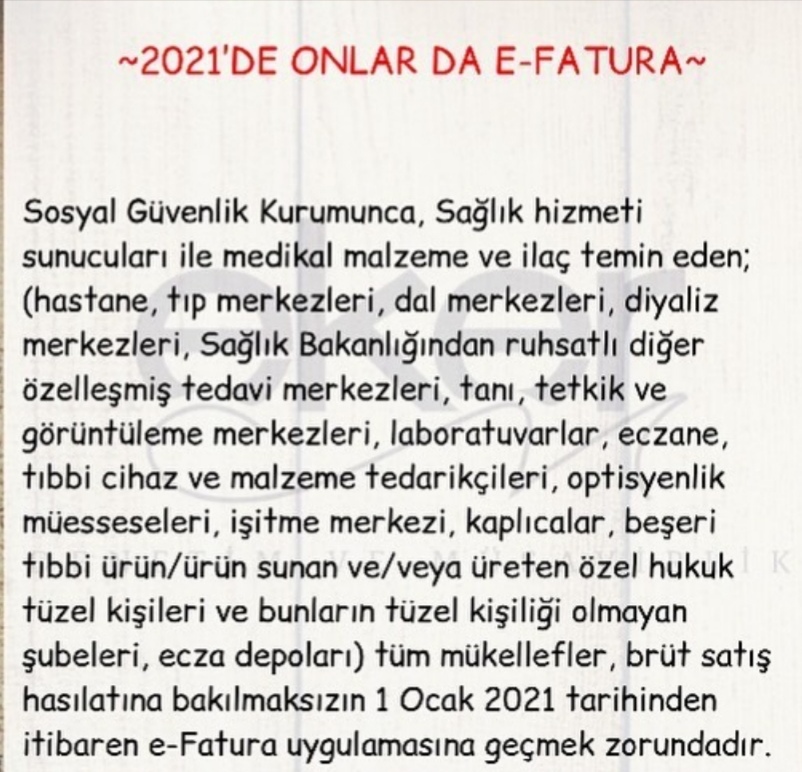 2021 E Fatura