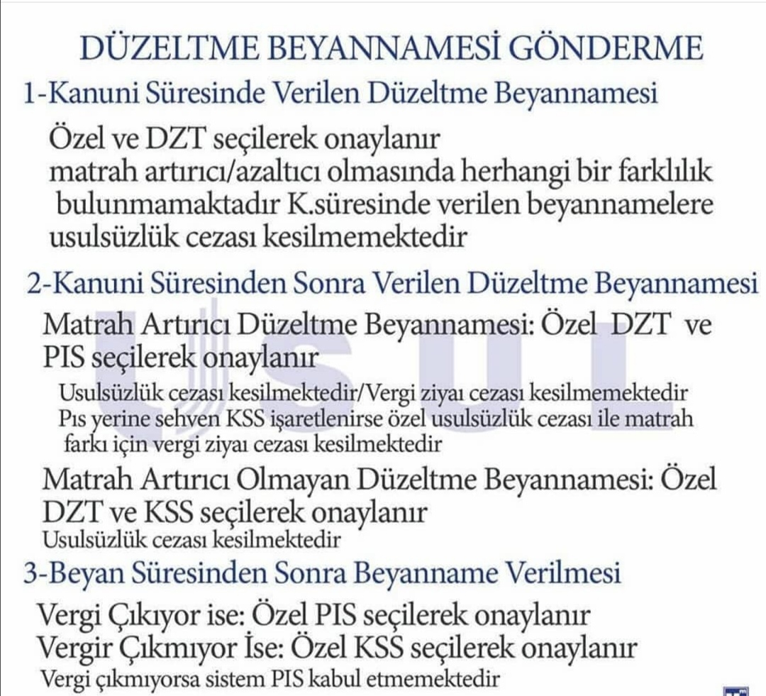 Düzeltme Beyani