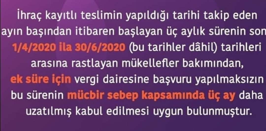 İhraç Kayıtlı Satış Mucbir Sebep