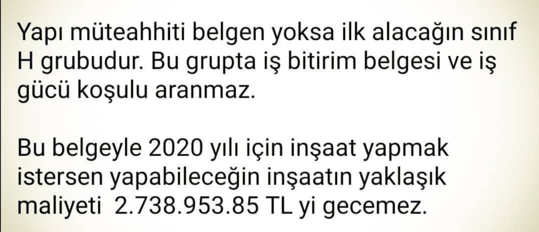 İs Bitirme Belgesi