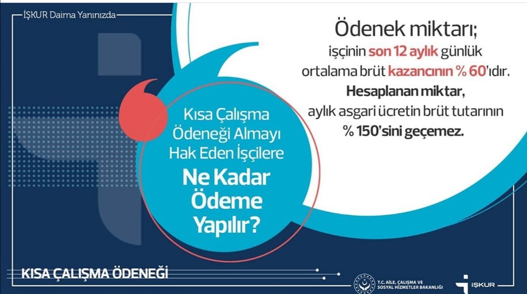 Kisa Calisma Odenegi Tutari