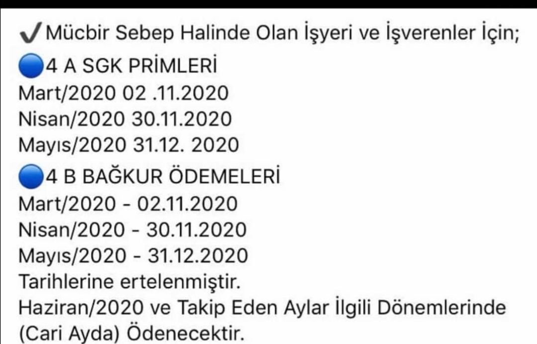 Mucbir Sebep Vergi Beyanı