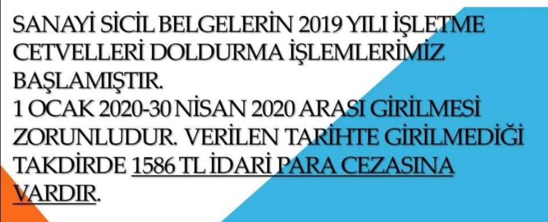 Sanayi Sicil Belgeleri